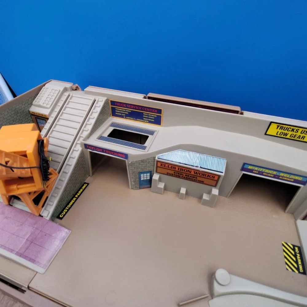 VTG 1979‎ Hot Wheels Sto & Go Construction Site Folding Playset SEE BL3.5GW-3583
